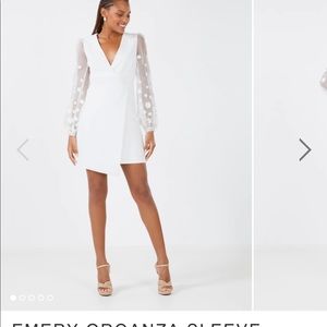 New with tags! BCBG white mini dress